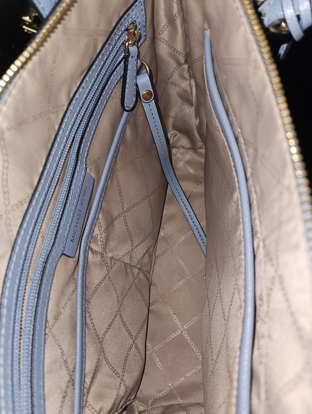 NWOT-Michael Kors Saffiano Leather Jet Set East/West Top Zip Tote - Picture 9 of 14